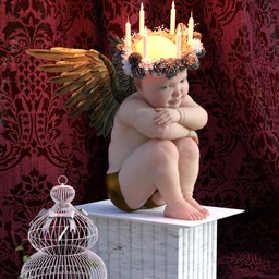 Cherub Poses For Tobyn