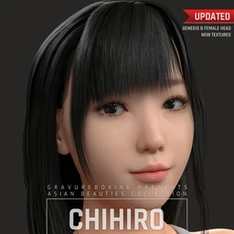 Chihiro G3G8F for Genesis 3 and 8 Female
