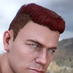 Derek Hair for Genesis 8 and Genesis 3 Male(s)