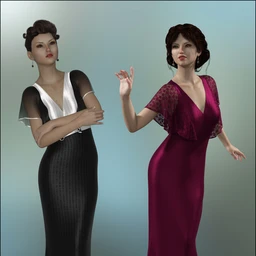 dForce – Butterfly Gown for G8F