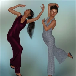 dForce – Halterneck Pantsuit for G8F