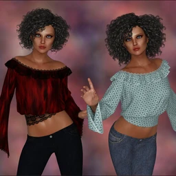 dForce – Ruffles Top for G8F