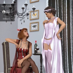 dForce 1920s Boudoir Textures