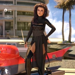 dForce Akemi Outfit for Genesis 8 Female(s)