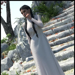 dForce Ao Dai Outfit for Genesis 8 Female(s)