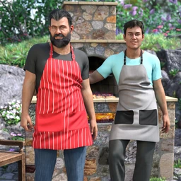 dForce Backyard BBQ Outfit Textures