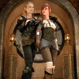 dForce Blackwater Guild Outfit Textures