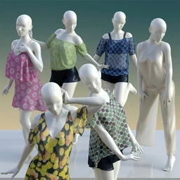 dForce Clothing Set 02 for Genesis 8 Female(s)