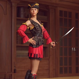 dForce Corsair Wench for Genesis 8 Female(s)