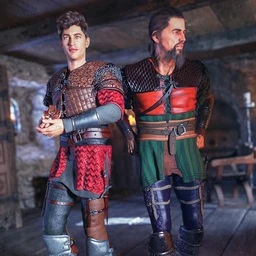 dForce Dark Lore Outfit Textures