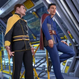 dForce Fleet Commander Outfit Textures