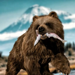 dForce Hair for Brown Bear by AM