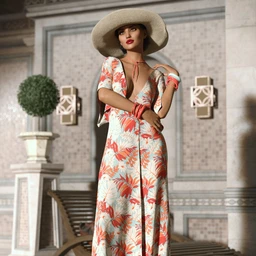 dForce Halcyon Days Outfit for Genesis 8 Female(s)