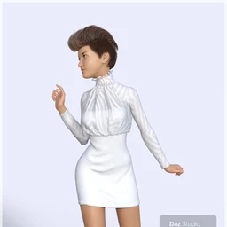 dForce Halter Mini Dress for Genesis 8 Female(s)