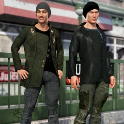 dForce Hot Shot Outfit Textures