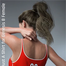 dForce Just A Shirt for Genesis 8 Female