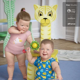 dForce Onesie for Genesis 8