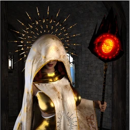 dforce Priestess of the Sun for Genesis 8 Females