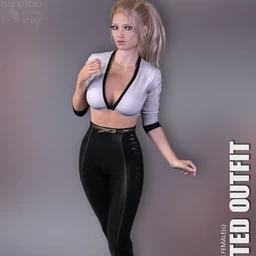 dForce Selected Outfit for Genesis 8 Females