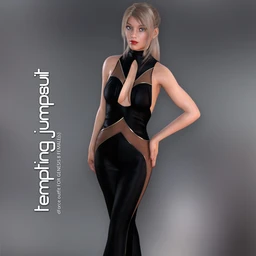 dForce Tempting Jumpsuit for Genesis 8 Females
