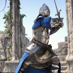 dForce The Bellowtalons Knight Outfit for Genesis 8 Male(s)
