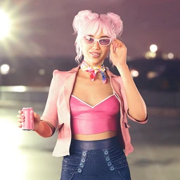 dForce Vintage Soda HD Outfit for Genesis 8 Female(s)