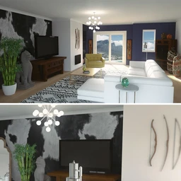 Eclectic Living Room