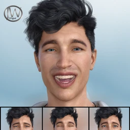 Emotional Guy – Expressions for Genesis 8 Male(s) and Owen 8