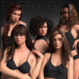 Every Girl HD Kit for Genesis 8 & 3 Female