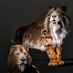 Felidae by AM – Smilodon Populator – Companion Pack