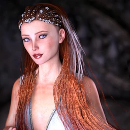 FireGem Hair for Genesis 3 Female(s) and Genesis 2 Female(s)