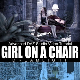 Girl On a Chair – Advanced Daz Studio Tutorial