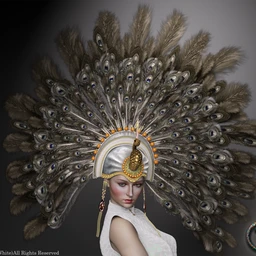 Gloria 1920’s Flapper Showgirl Headdress