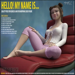 Hello! My Name Is… – Poses for Genesis 8. Part I