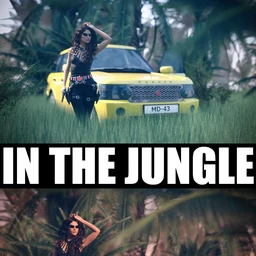 In The Jungle Scene Billboards