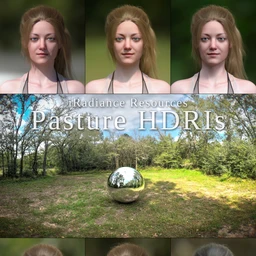 iRadiance HDR Resources – Country Pasture