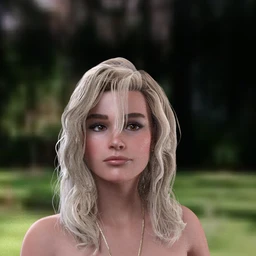 Jenny Wild Summer Hair for Genesis 8 female