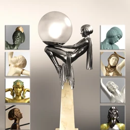 Jepe’s Art Deco Statuettes II for Victoria 8