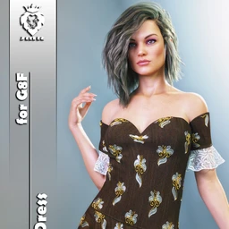 JMR dForce Arlete Dress for G8F