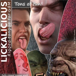 Lickalicious For Genesis 8 Male