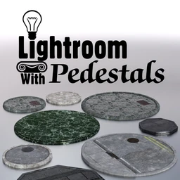 Lightroom with Pedestals