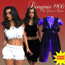 Lingerie 1900 for G8F