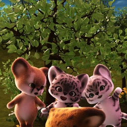 Little Puma Poses for Pounce the Puma