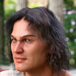 Long Mane Hair for Genesis 3 and 8 Male(s)