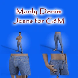 Manly Denim Jeans For G8M