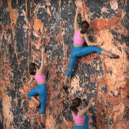 MDCH Climbing Poses for Genesis 3 and 8