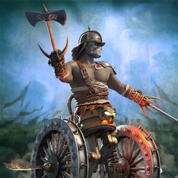 Medieval Cyborg Chariot for Genesis 8 Male