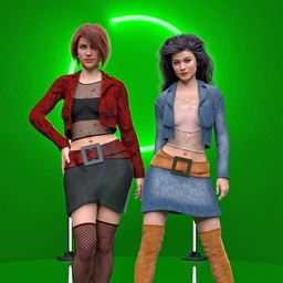 Millennia Outfit Textures