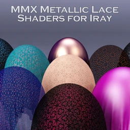 MMX Metallic Lace Shaders for Iray