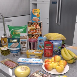 Modern House 2 Kitchen Food